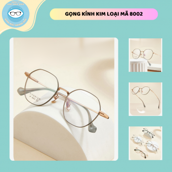 Gọng kim loại mã 8002